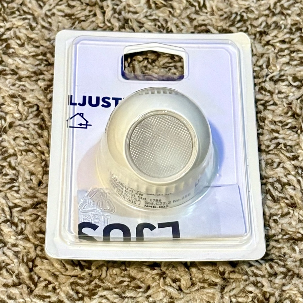 💜 BOGO IKEA White LED Night Light